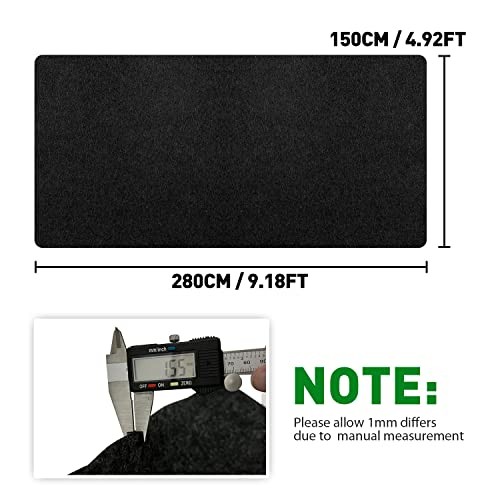Golf Cart Parking Mat 9.18 ft. x 4.92 ft Oil Absorbent 9.18 FT x 4.92 FT