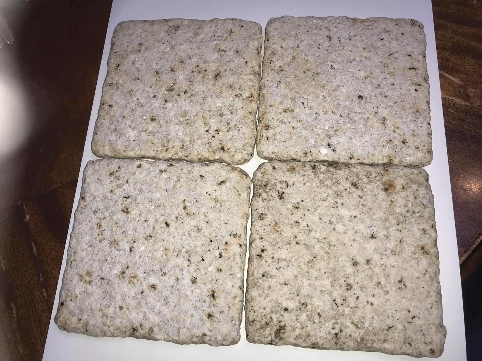 4”x4” Granite tile Tumbled 10x You Get 10 Items￼