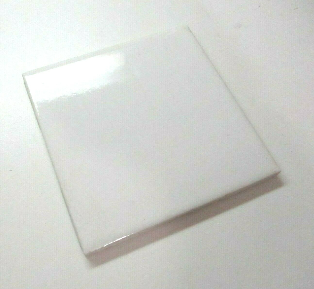 1 Wall Tile US Ceramic USA 724764 066002 Gloss 4-1/4″ Square Snow White Vintage