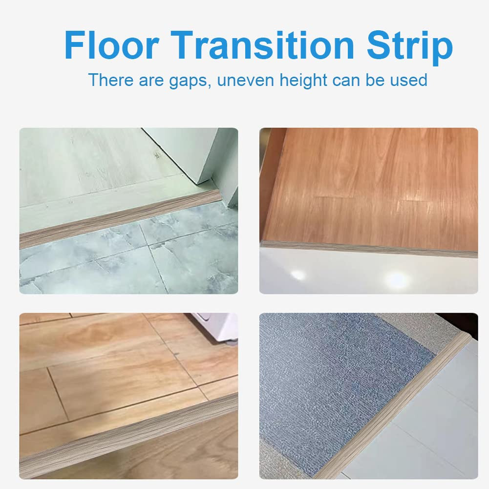 Floor Transition Strip Self Adhesive Laminate Floor Strip Threshold Seam Cover S