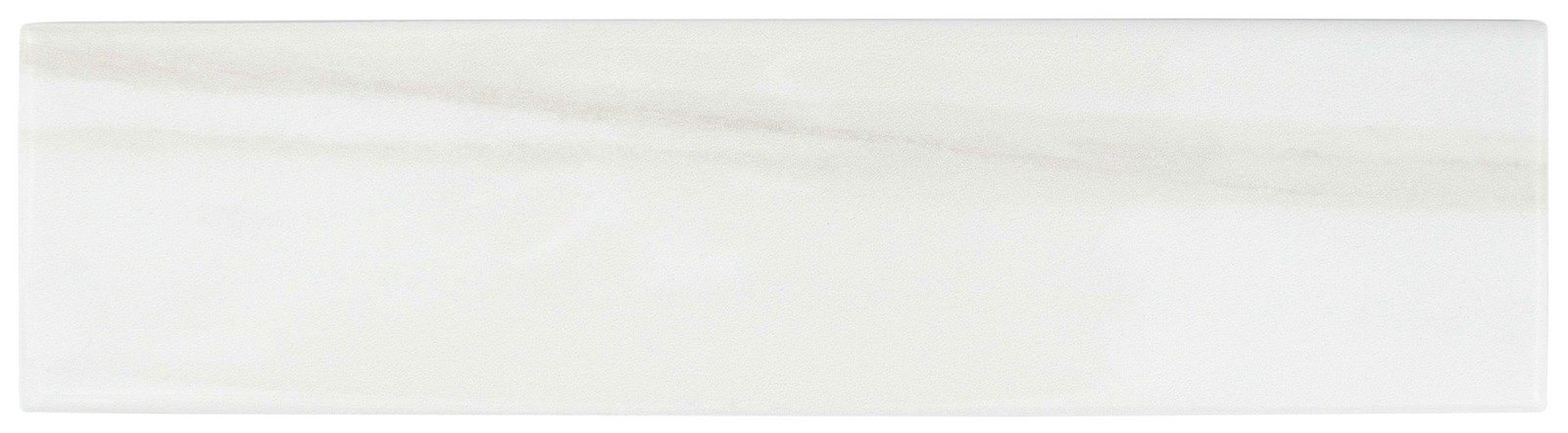 Cruz Bay Studio MKT61087 Alpine – 3″ x 12″ Brick Wall Tile – – Blanc Gloss