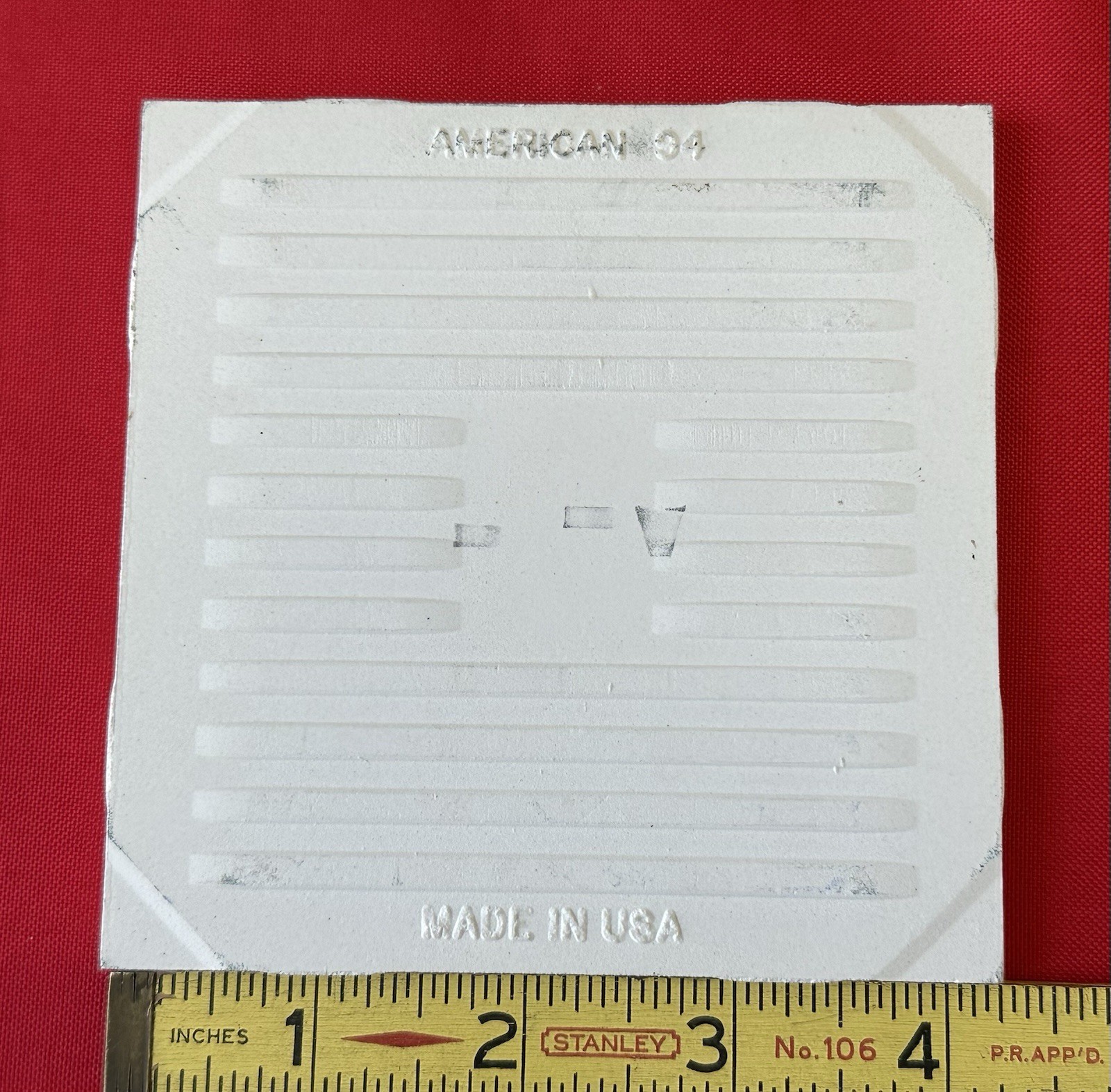 1 pc. 4-1/4″ Salt & Pepper: Crystalline Ceramic Tile by American Olean, NEW