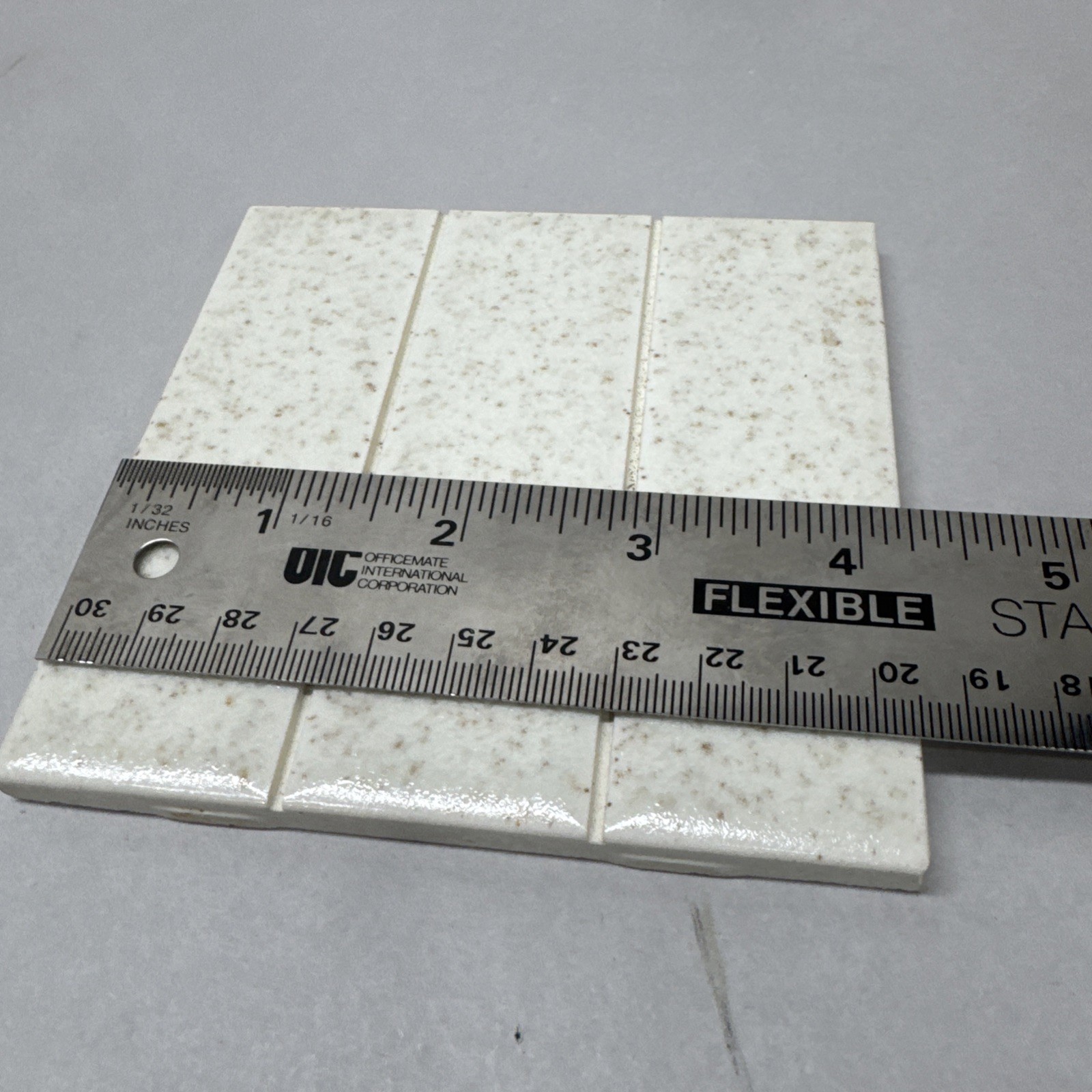 American Olean Buckwheat Tile 4 1/4 Vintage Mid Century Modern 4×4 Scored