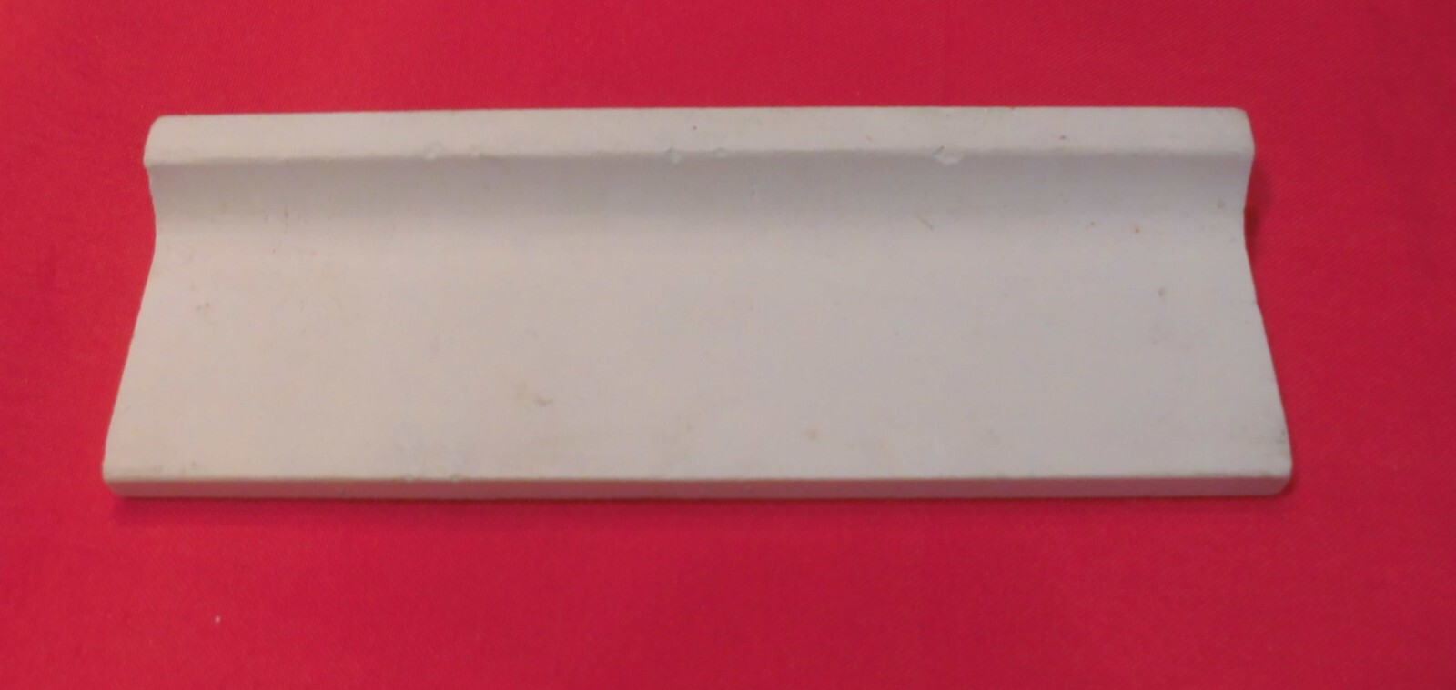 1 pc. Stardust Green: Ceramic Tile; 2″ X 6-1/8″ Radius Bullnose by Robertson Co.
