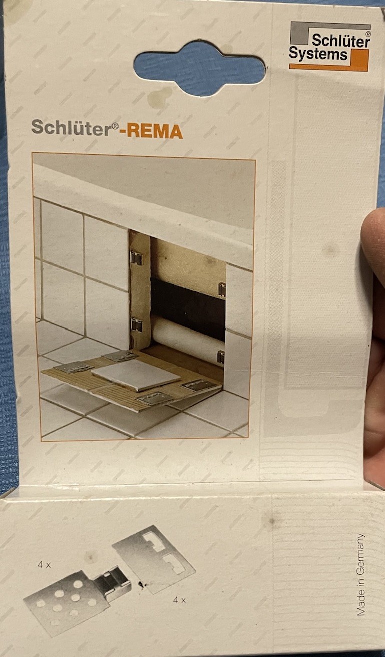 Schluter REMA Magnetic Tile Access Panel Kit Removable Tile Access Door New
