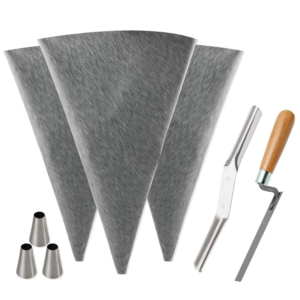Reusable Grout Bag 12 by 24 Inch PVC Waterproof for Masonry and Tiling Projects