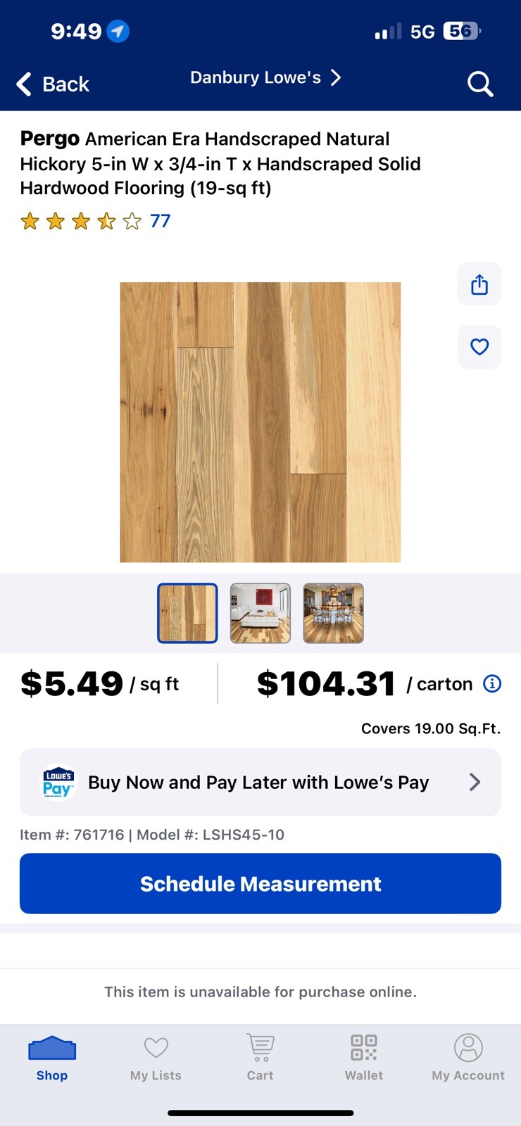 hardwood flooring Various See Description