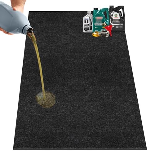 36″ x 60″ Oil Drip Mat for Garage Driveway, Reusable Floor Oil Spill Leak