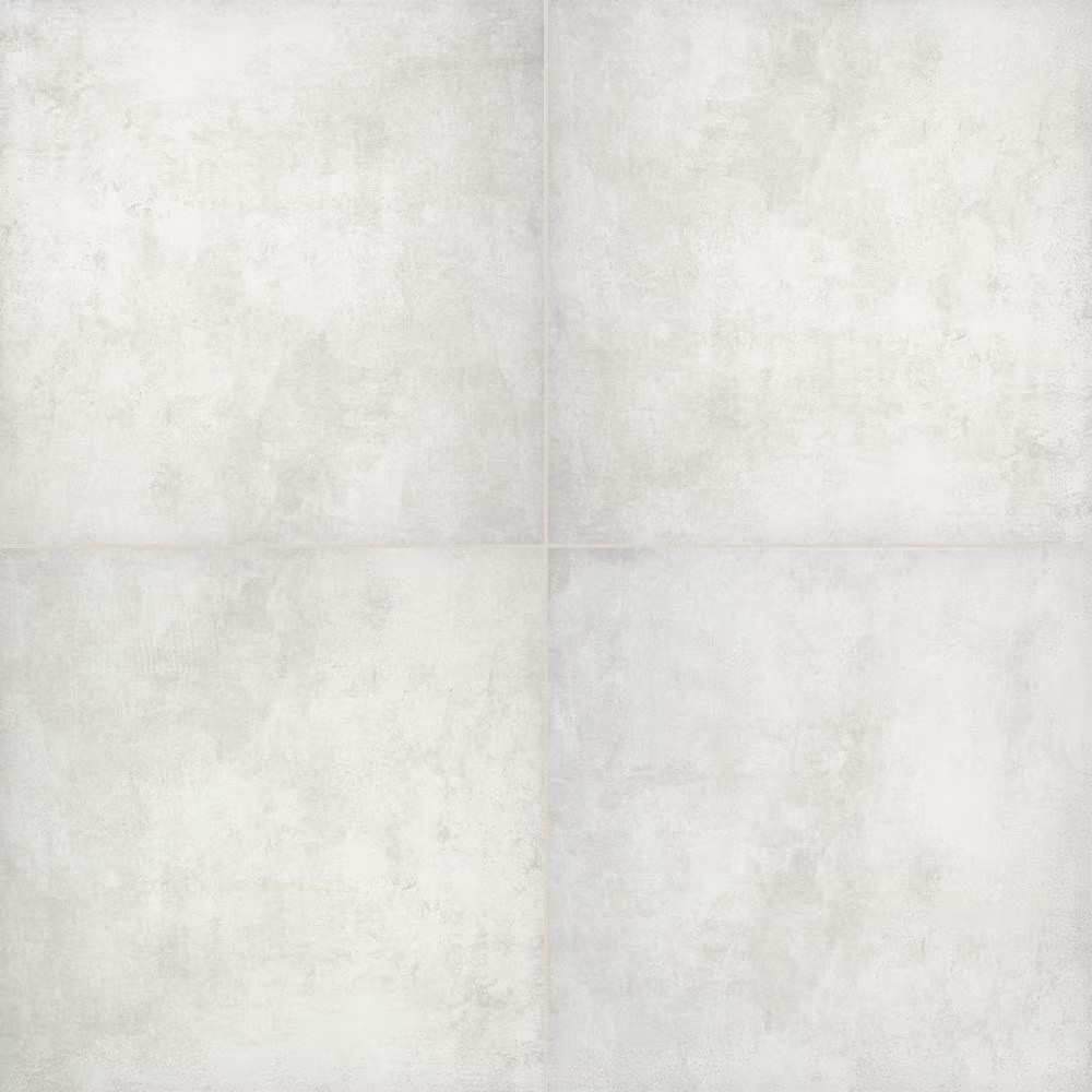Beton Blanco 2 Cm. X 24 In. X 24 In. Matte Porcelain Stone Look Paver Tile (2 Pi