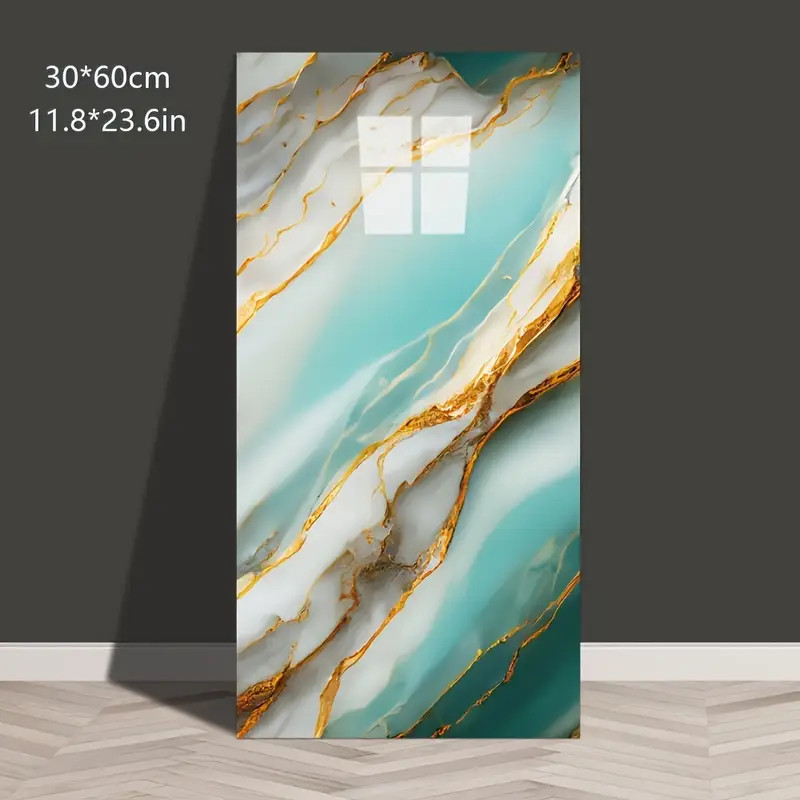 10 Sheet Wall Panels Peel and Stick Marble, 23.6″x11.8″ Bcksplsh Waterproof Tile