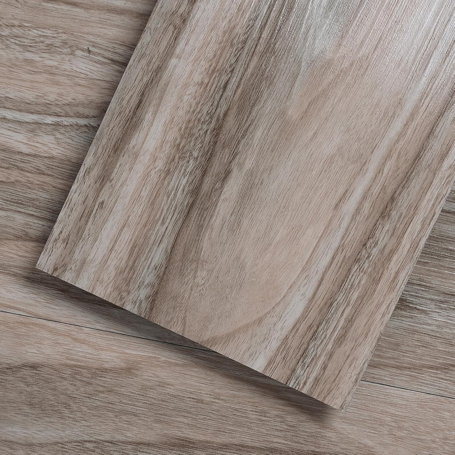 Peel and Stick Vinyl Flooring 36 Pack 54 Sq.Ft, Waterproof Vinyl Flooring Peel a