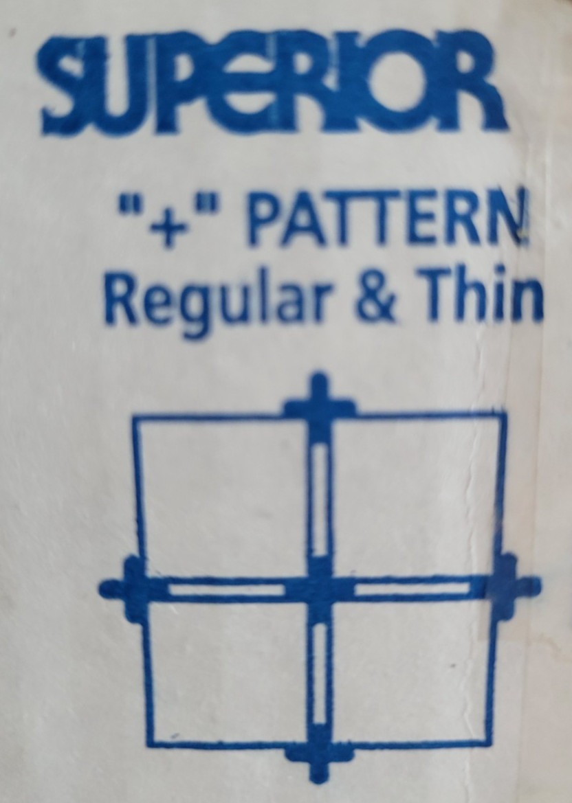 SUPERIOR FEATHERWEIGHT TOOLS CO WHITE SILICONE TILE SPACERS 550 PIECES