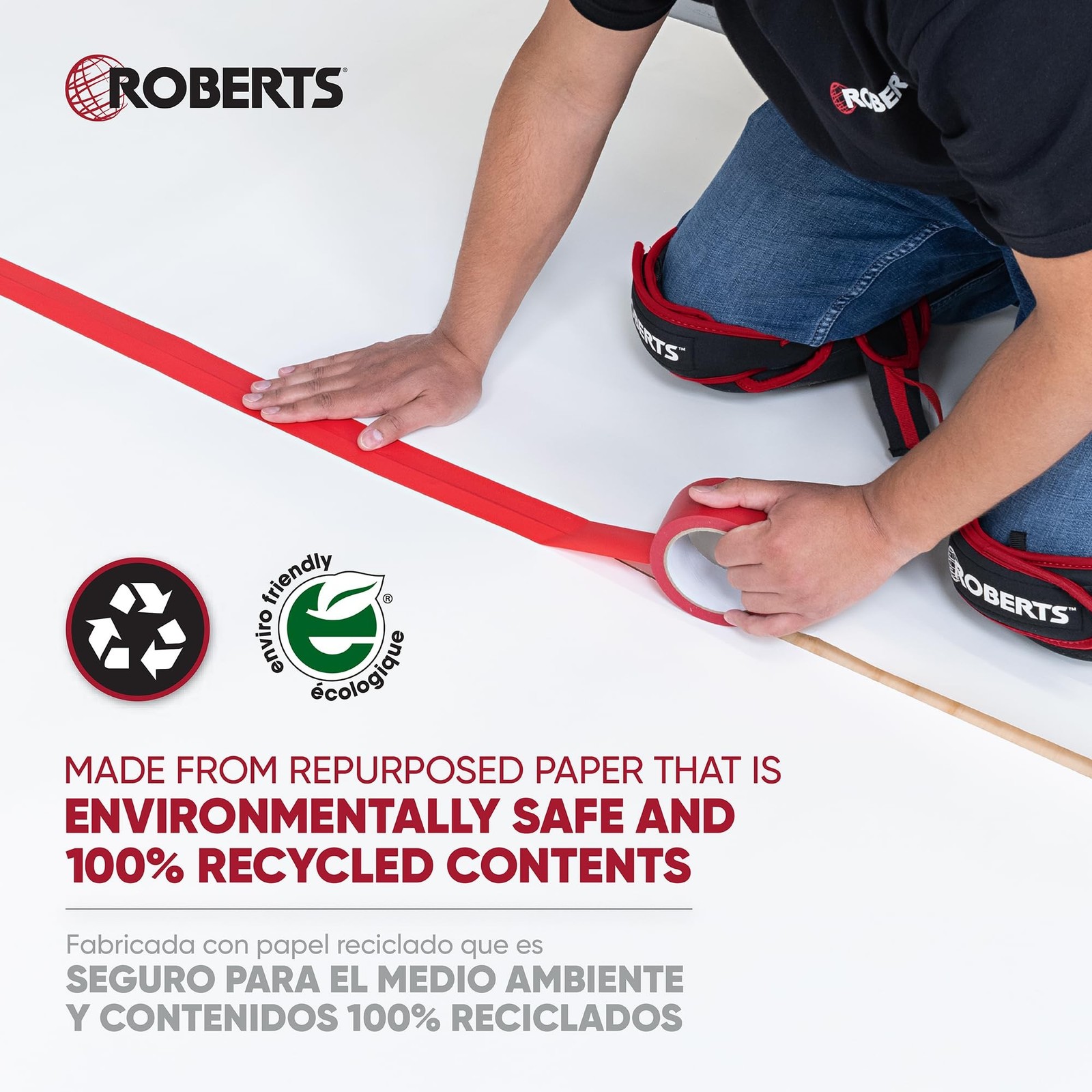 ROBERTS 70-198 Silicone Moisture Barrier Underlayment for Wood Floors LVP 200