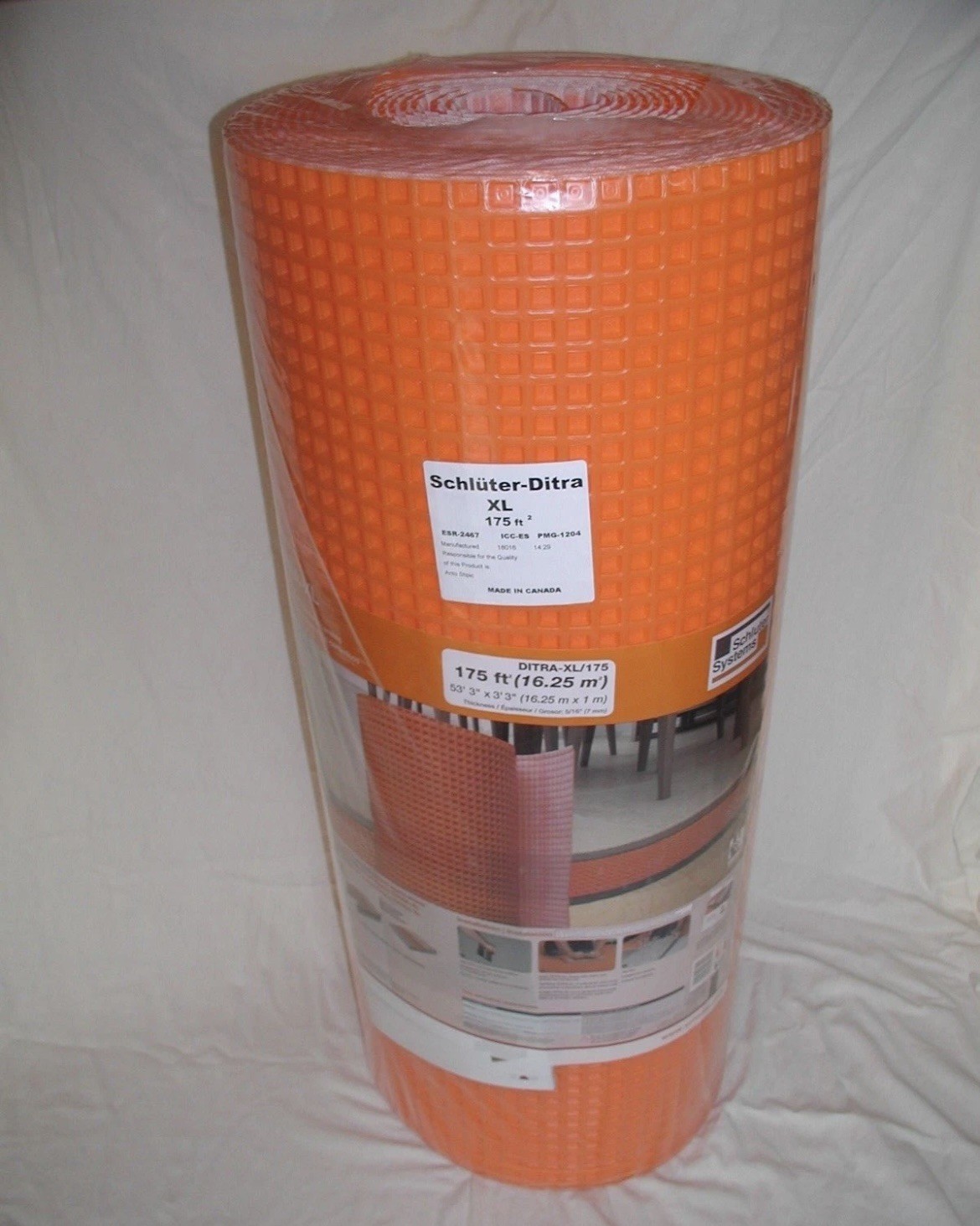 Schluter Ditra XL Uncoupling Membrane 15 sf Roll