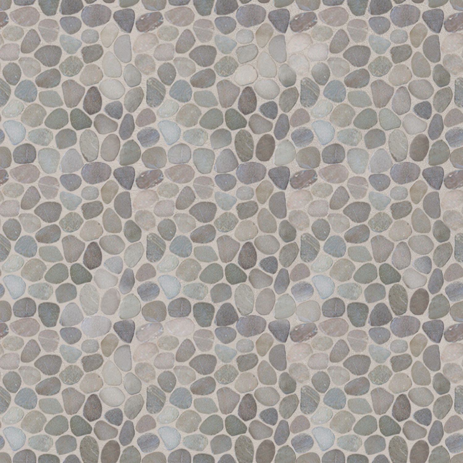 Tan Sliced Pebble Mosaic Wall & Floor Tile ($10.27/SqFt)
