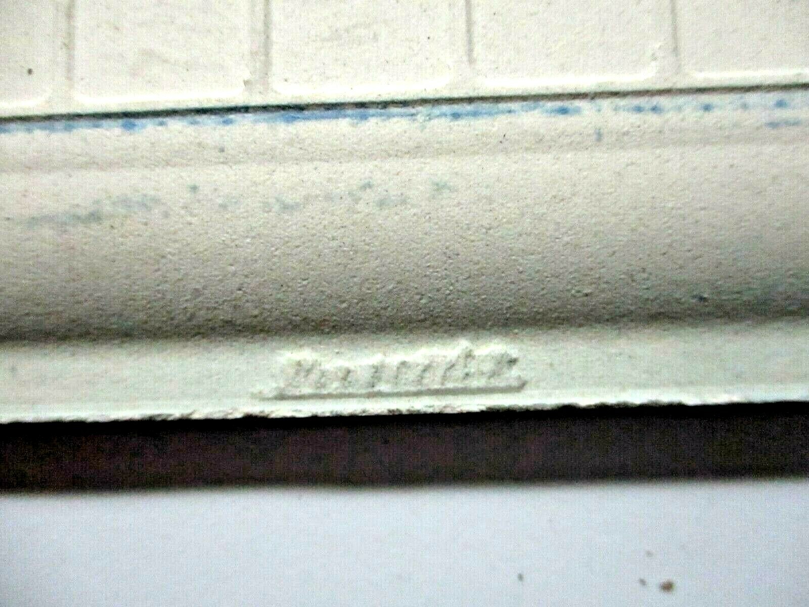 1 Tile Mannington US 6″ Mottled Crst Marine Blue Bullnose Cove Base Ceramic Wall