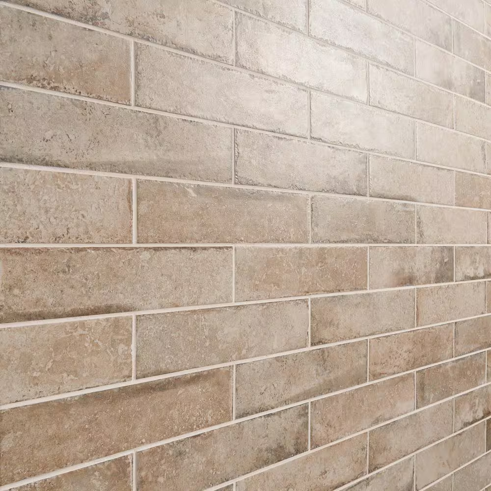 Granada Delfi 3 In. X 12 in 9.5Mm Natural Porcelain Floor and Wall Tile (46-Piec