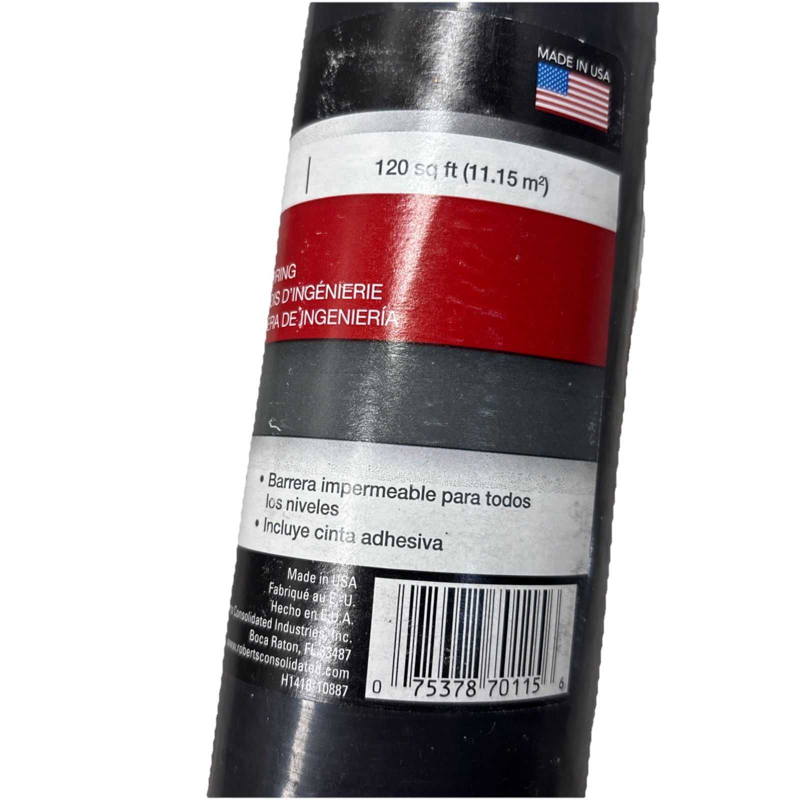 Roberts Moisture Barricade, 10ft x 12ft, 6mil polyethylene film—SHPS IN 24 HOURS