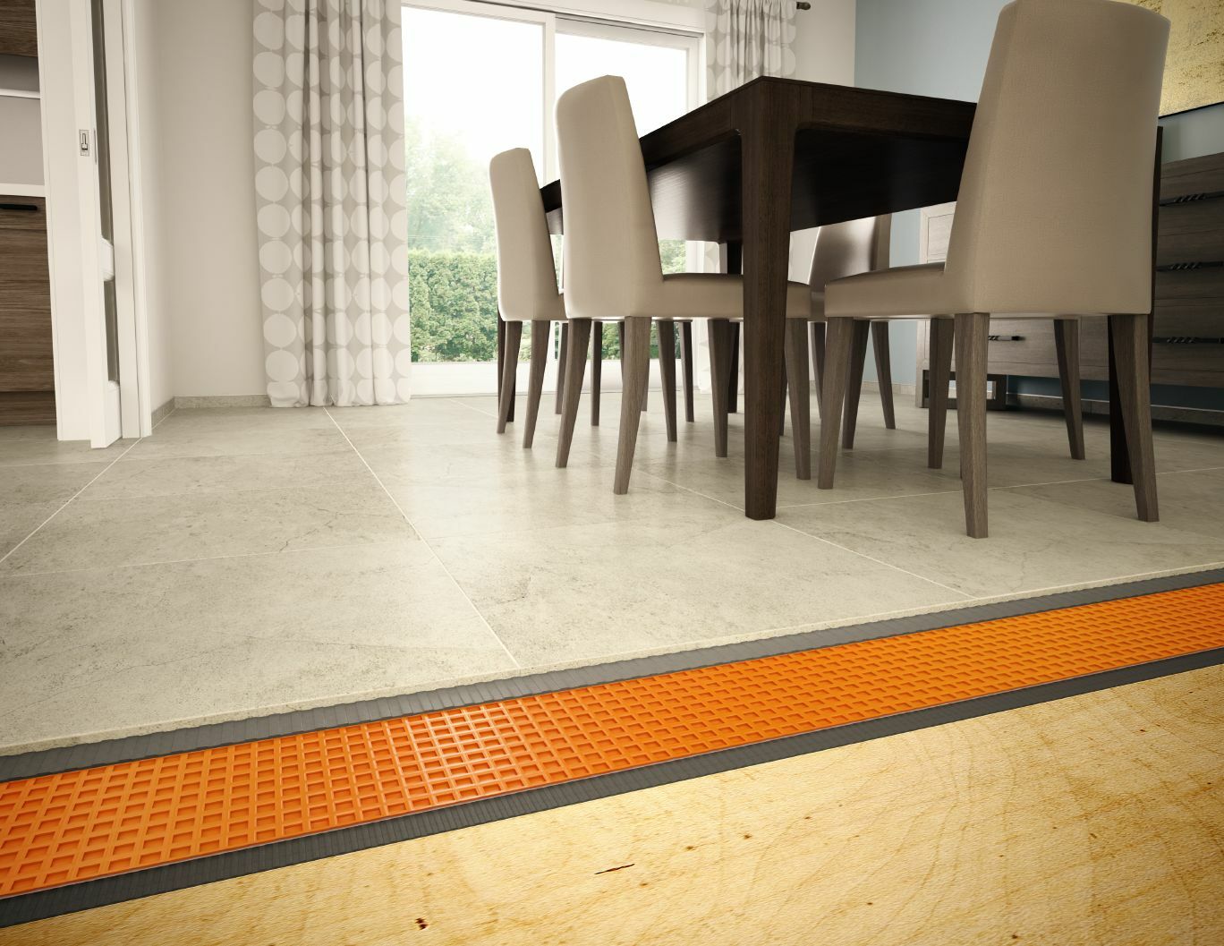 Schluter DITRA UNCOUPLING MEMBRANE Underlayment 150 sqft