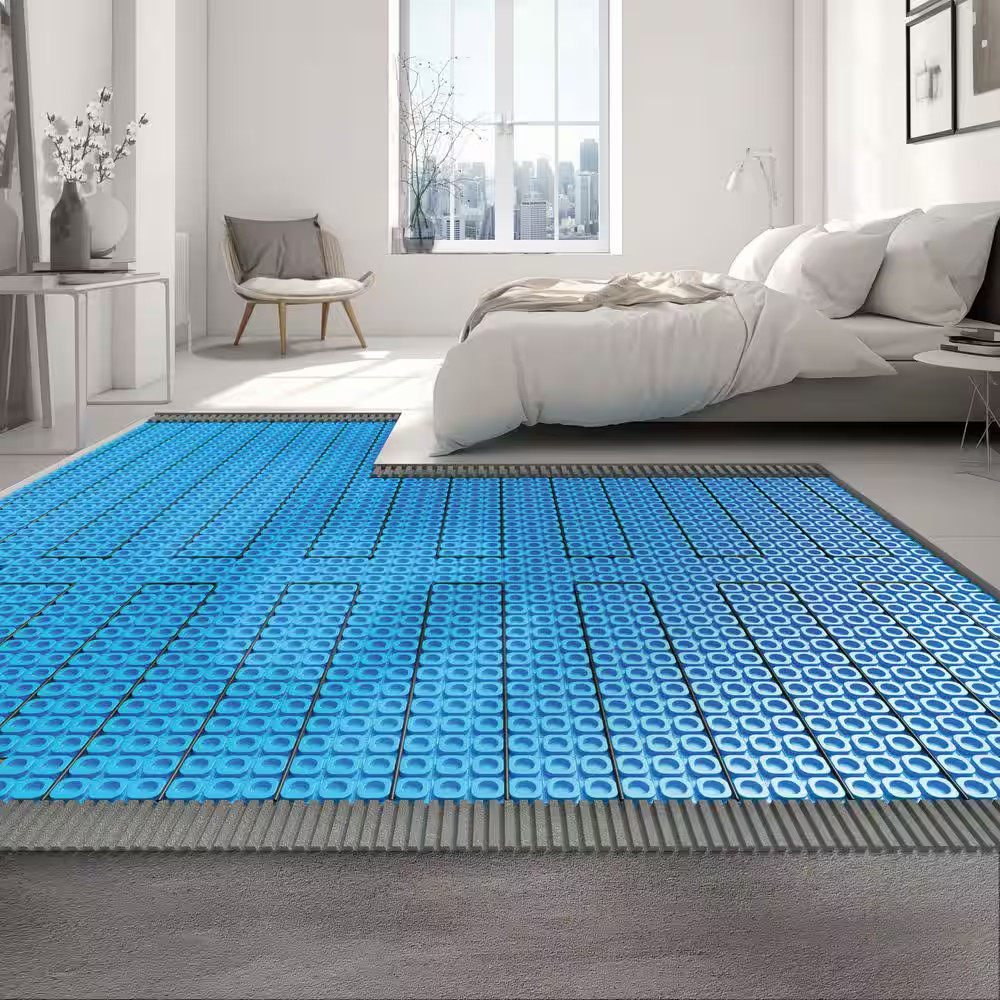 Decup-Heat (161 Sq. Ft.) 39.3 In. W X 49.21 Ft. L 5.5 Mm T Waterproof/Crack Isol
