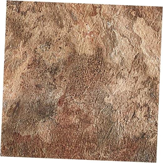 Majestic Self Adhesive 18-Inch Square Vinyl Floor 18″x18″ Rustic Copper Slate