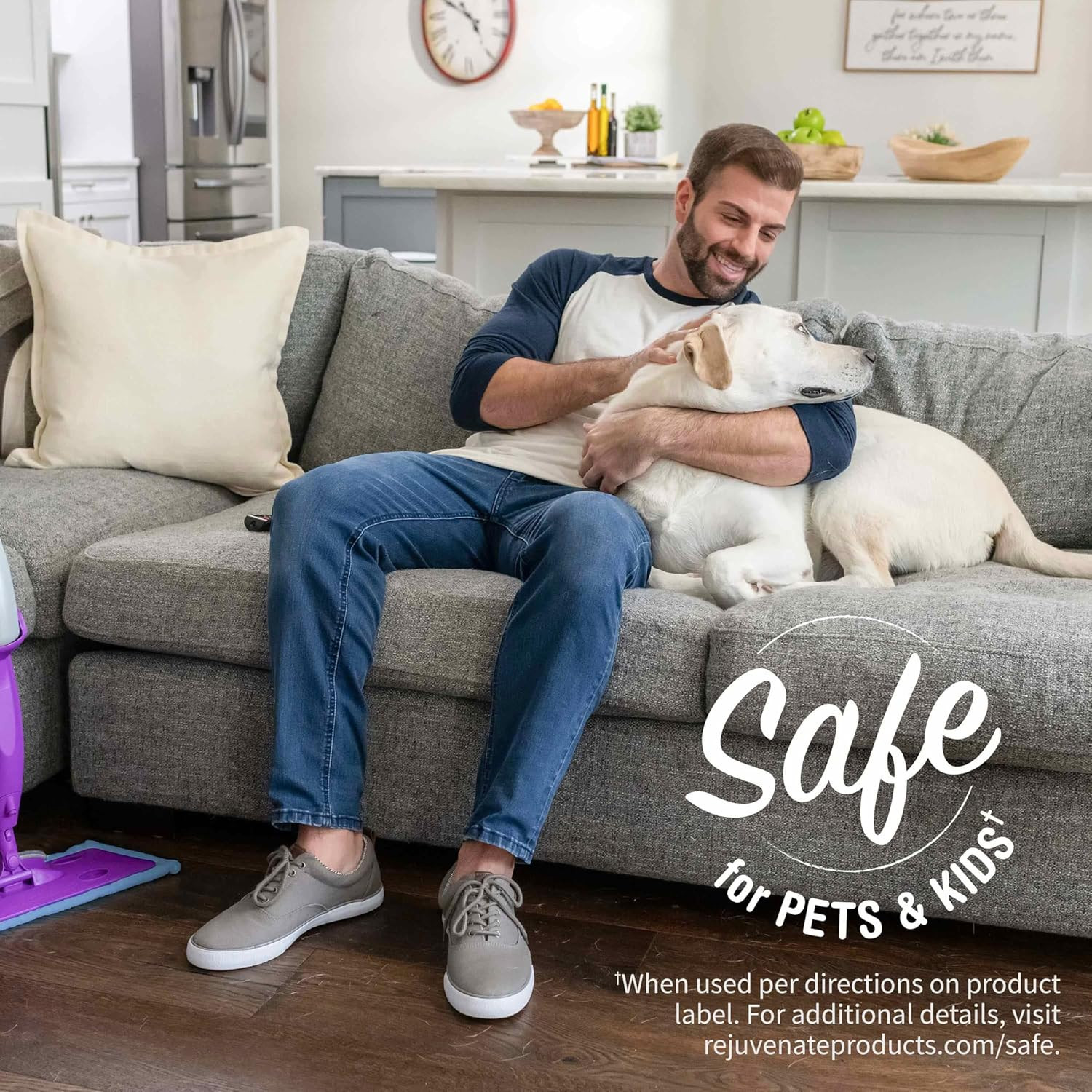 Stone, Tile & Laminate Floor Cleaner Gently Cleans and Revitalizes Delicate Gran
