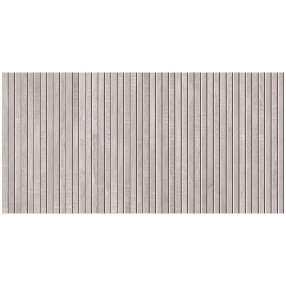 Montgomery Ribbon Gray 24 In. X 48 In. Matte Porcelain Floor and Wall Tile (15.4