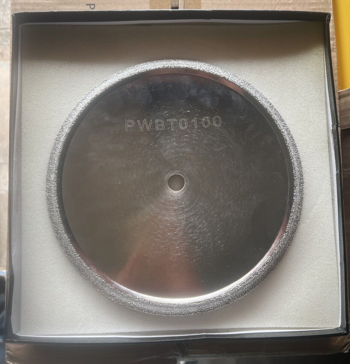 PWBT0100 10″ Diamond Profile Wheel, Cuts Glass Ceramic Marble Stone 3/8″ Radius
