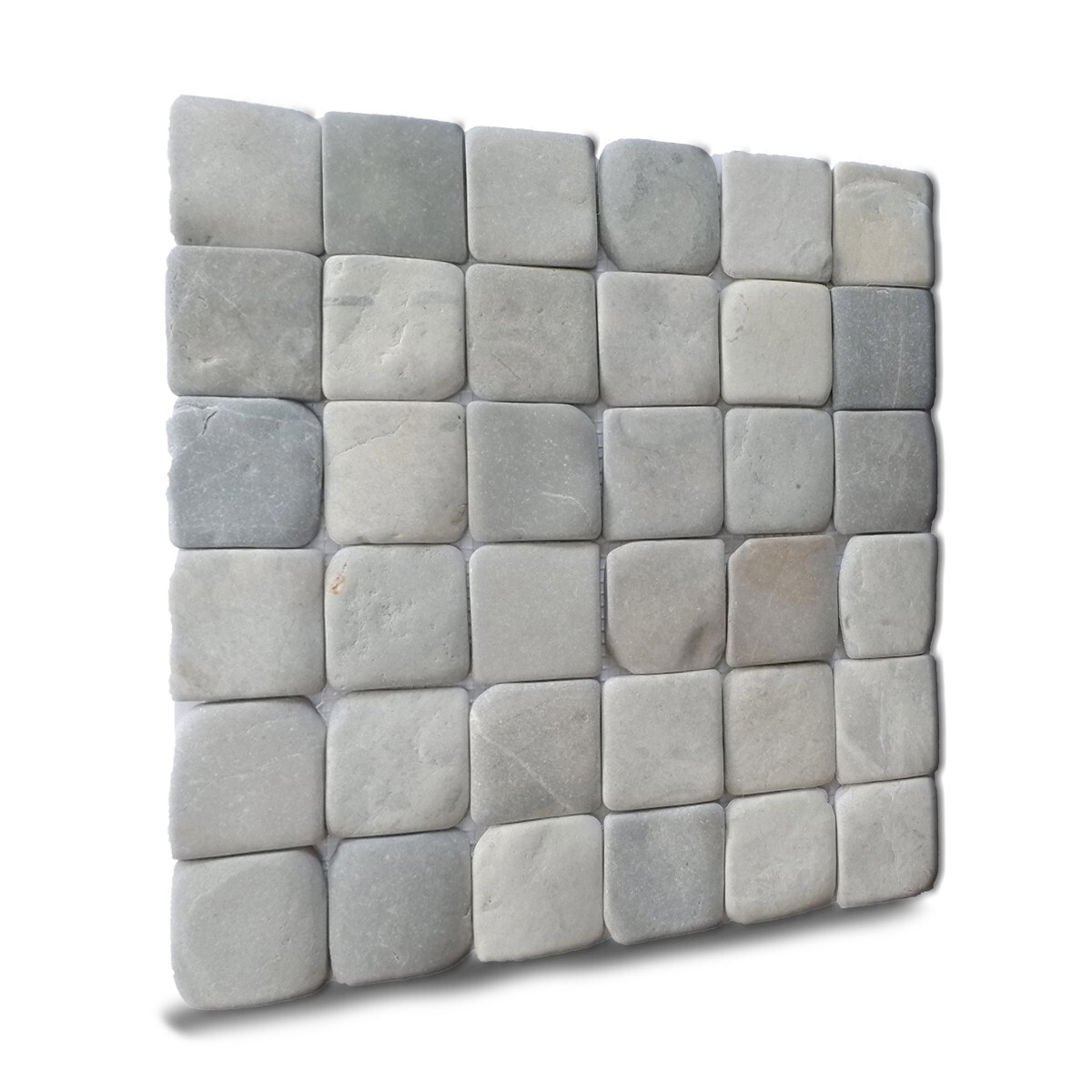 Molar 5 Grey Pebble Mosaic Tile for Wal ($13.89/SqFt)