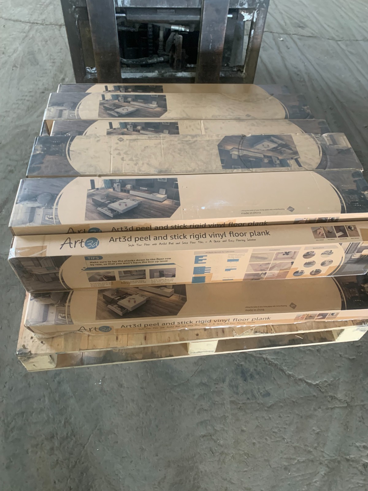 Art3d-A43207NA36 54 Sq.ft Peel and Stick Floor Tiles Vinyl Flooring. Brand New!