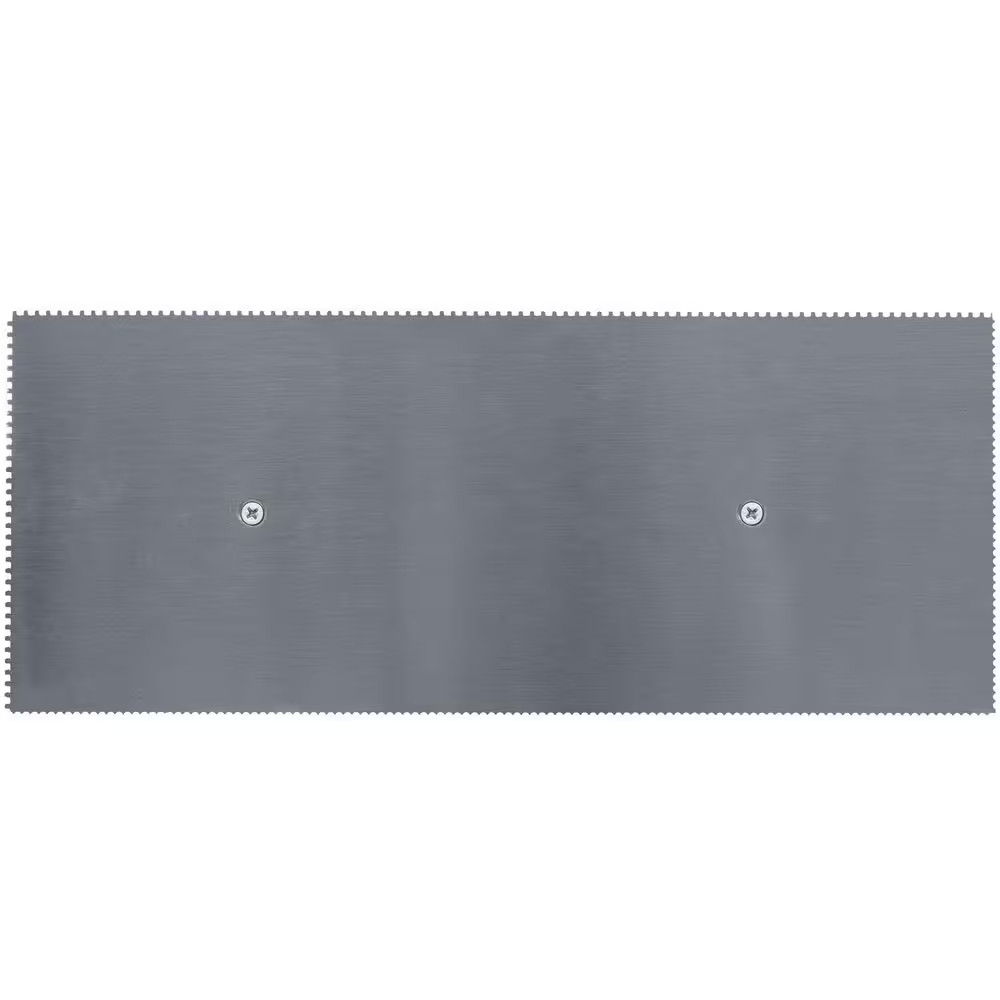 Dual-Notch 11 In. X 4-1/2 In. Steel Blade Vinyl Composition Tile, Luxury Vinyl P