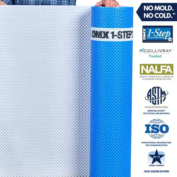 100 sq. ft. 3.6 ft. x 29 ft. x 5/.32 in. Underlayment for Vinyl Planks, Laminate