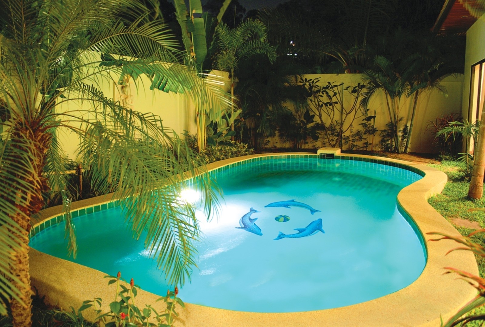 Mosaic Dolphins and Beach Balls for Swimming Pool or Wall – many choices