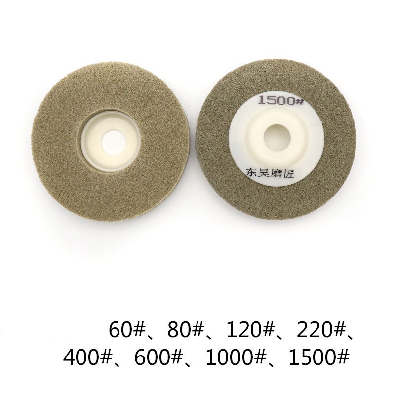 4” 100mm Nylon Resin Polishing Pad Buffing Disc for Glass Stone 60 – 1500 Grit