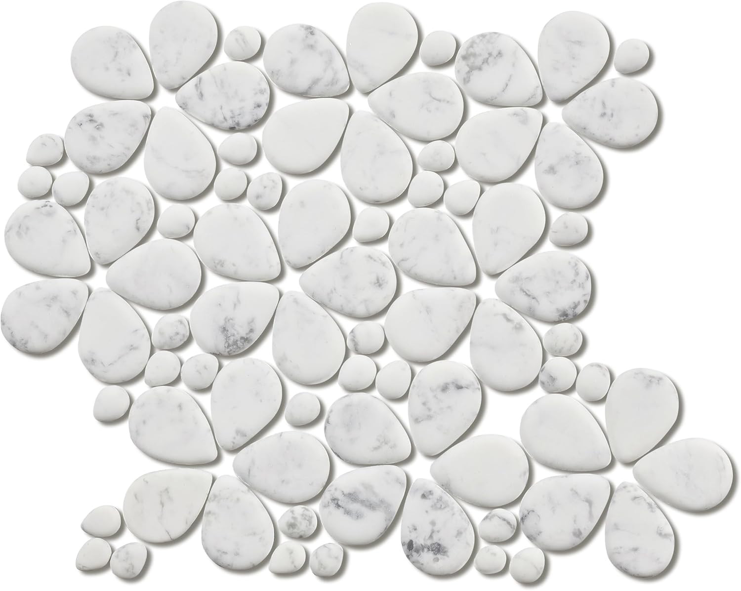 Marble Flower Mosaic Tile Wall Floor Bathroom Kitchen 5 Sheets