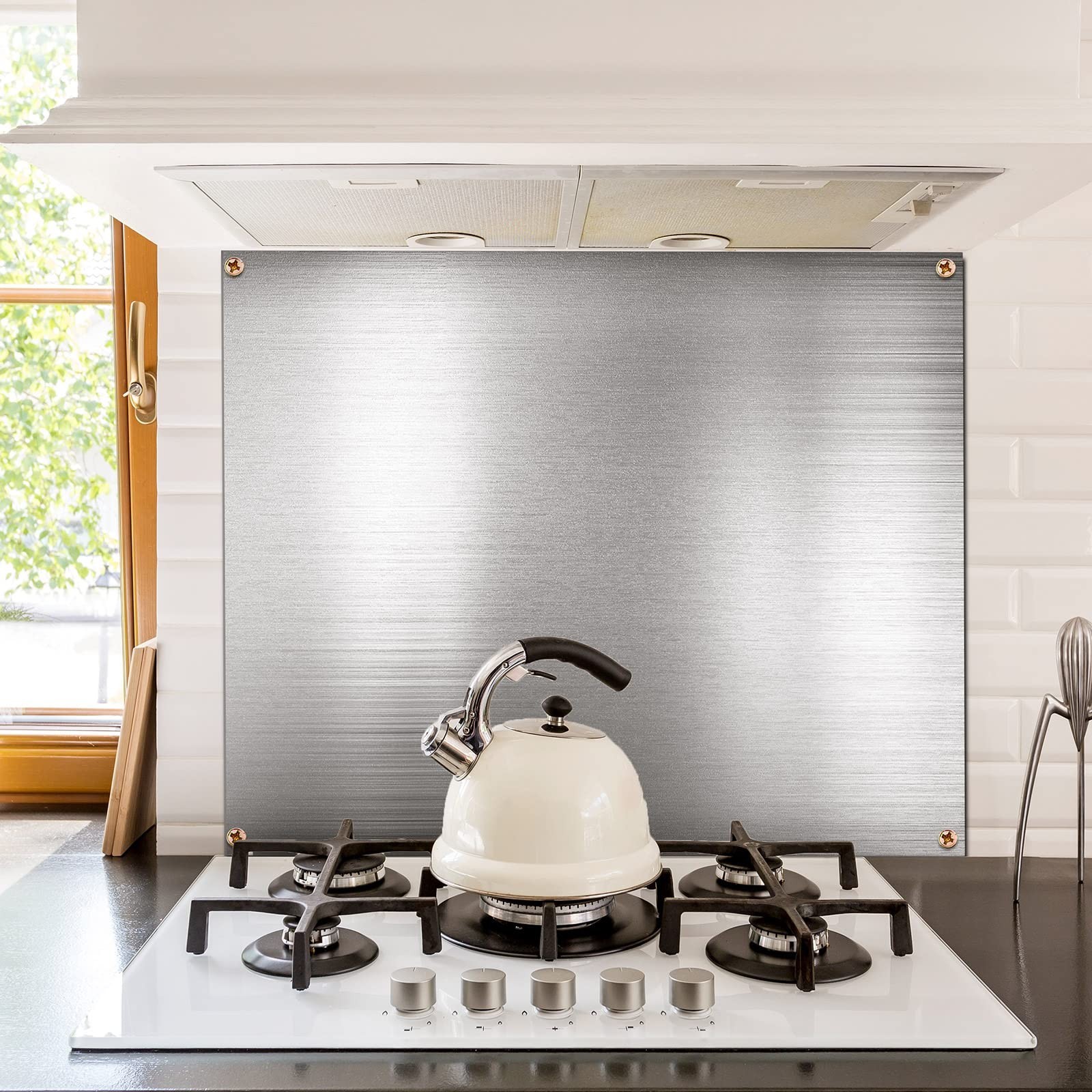24 by 36 Inch Reversible Stainless Steel Backsplash Metal Backsplash Kitchen …