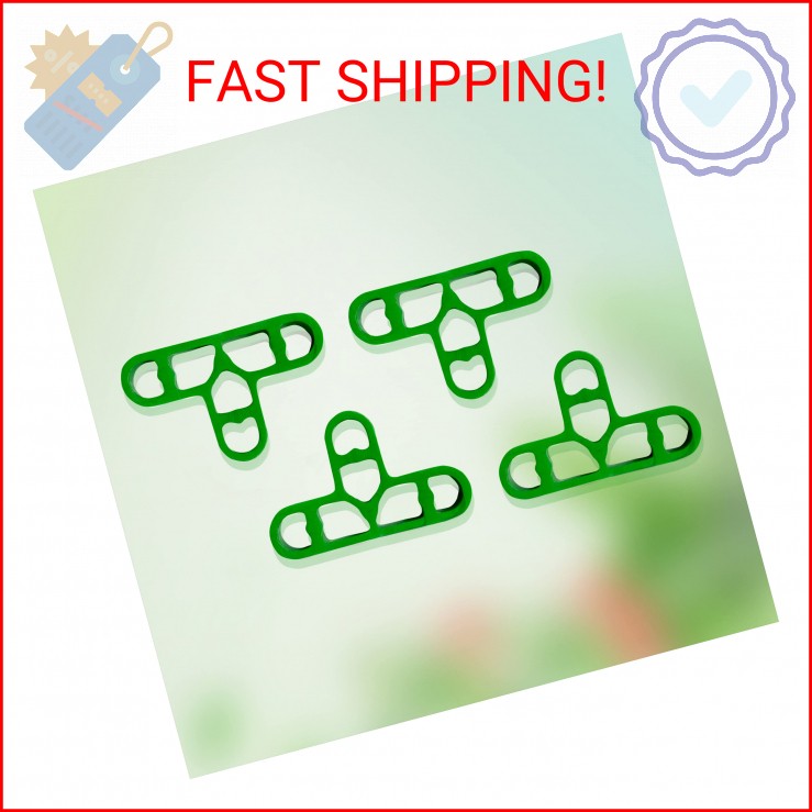 Green Color 10mm 3/8 inch Masonry spacers 100pcs Classic Red Brick Wall Spacer L