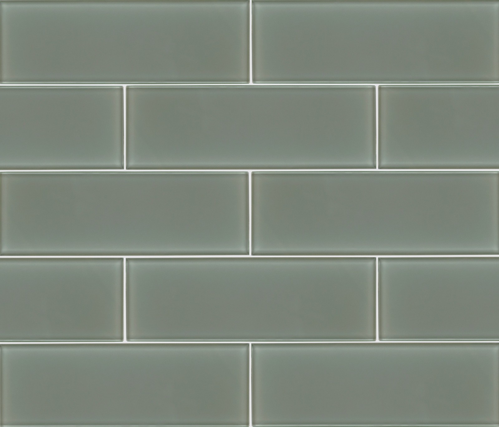 Ackland AKM-G-4X12TL-CA 12″ x 12″ Glass Subway Wall Tile – Glossy – Eucalypt