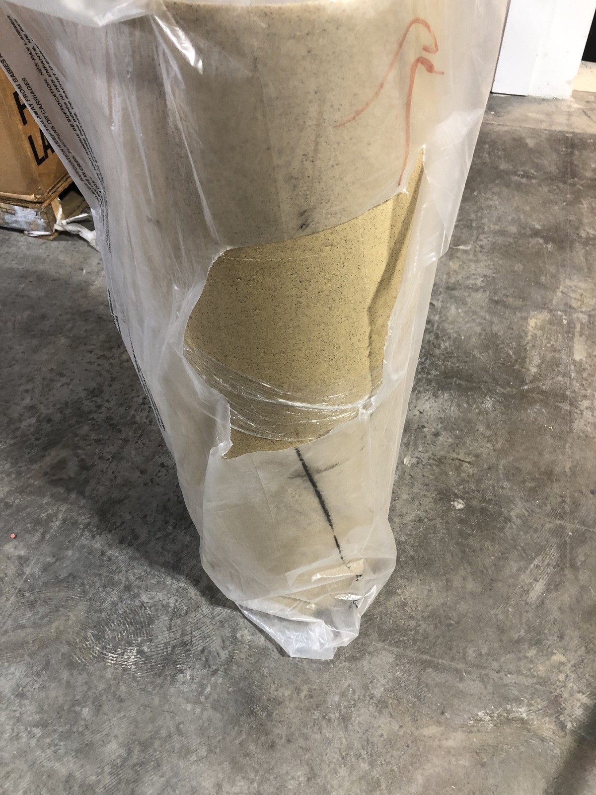 ECF Eco Cork Foam Underlayment 300Sq Waterproof Ultra-Quiet 6 Mil Vapor Barrier