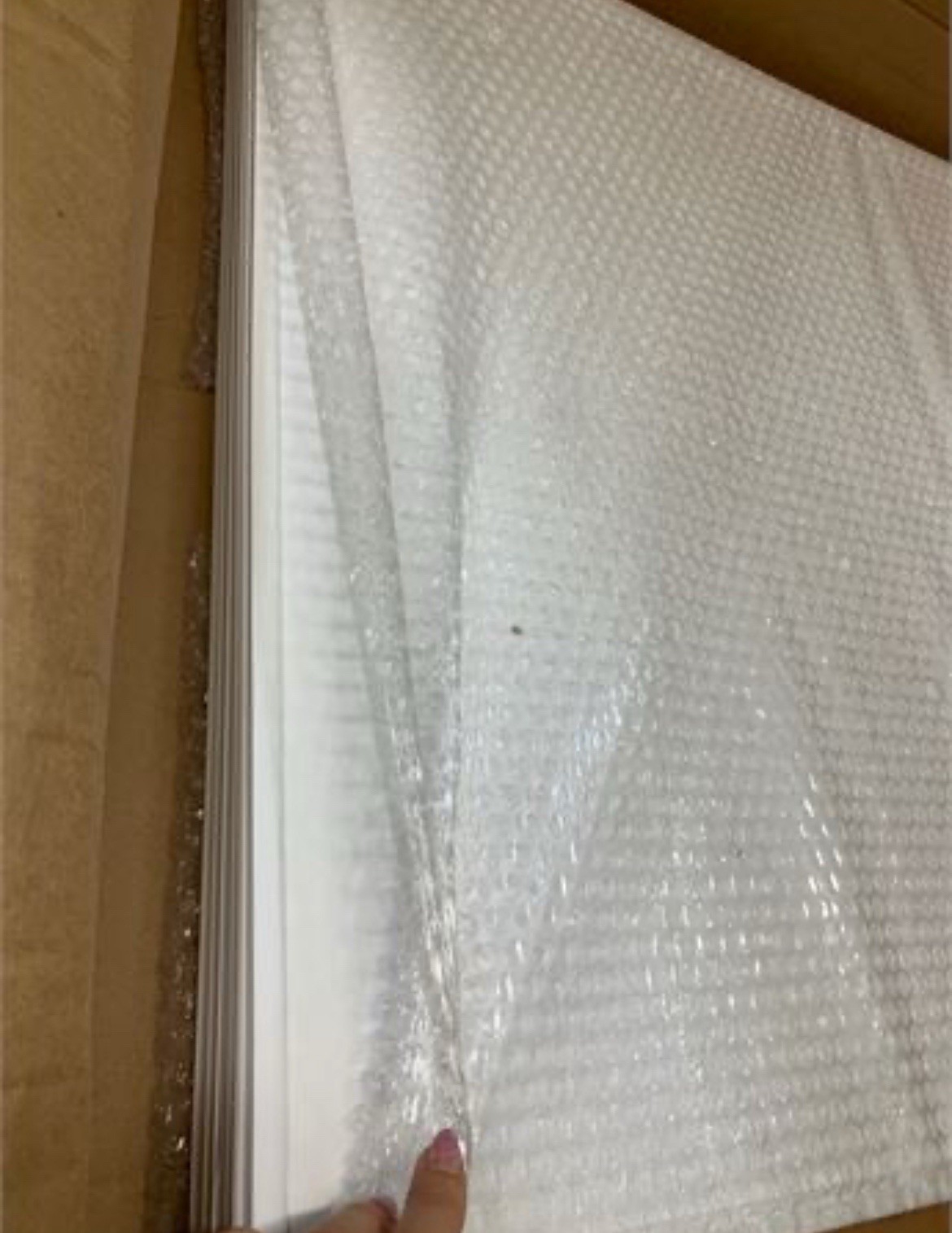 Smooth Deluxe 24 in. x 24 in. Revealed Edge Lay-in Ceiling Tile (Covers