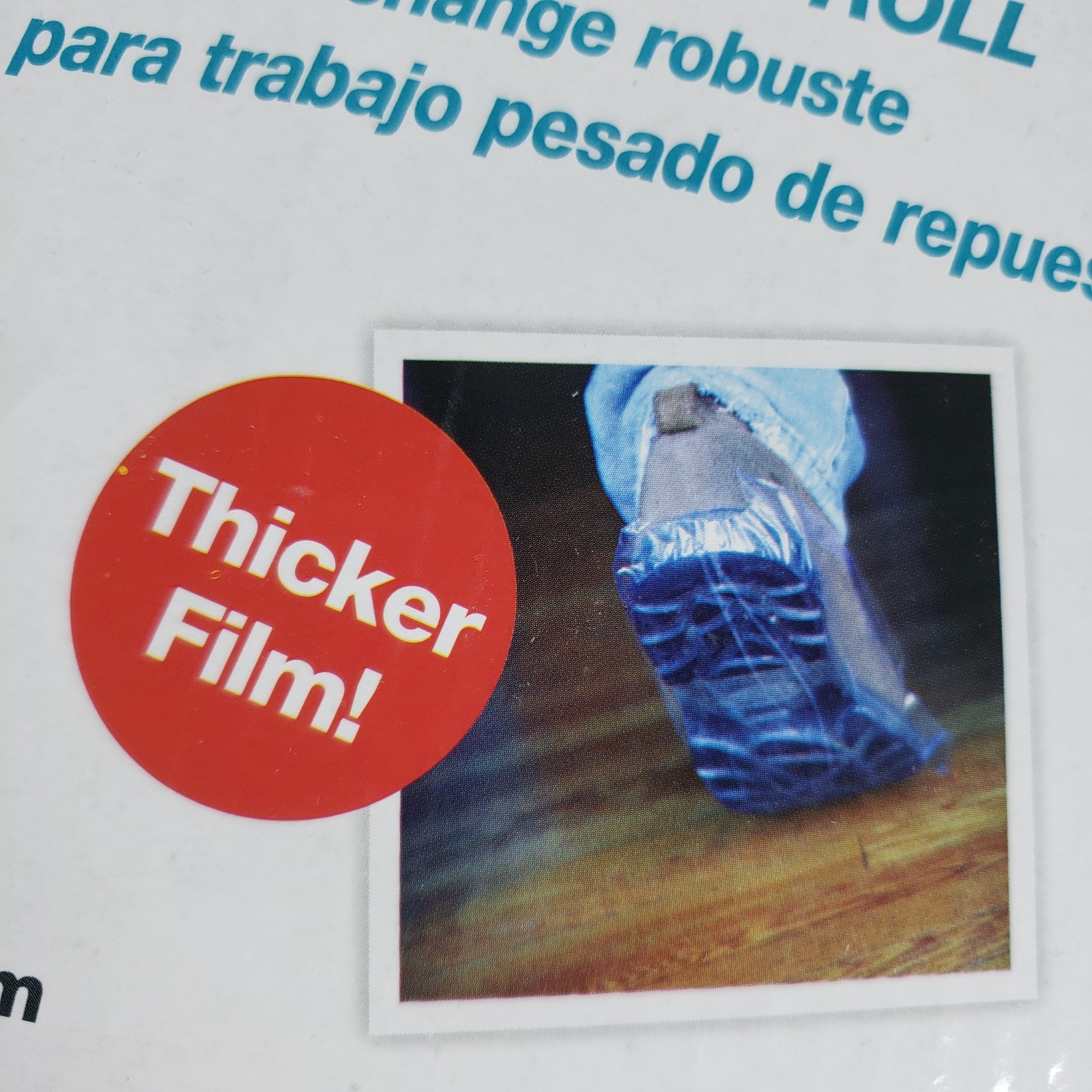 Trimaco E-Z Floor Guards #54717 Refill Thicker Film Roll Shoe Covers
