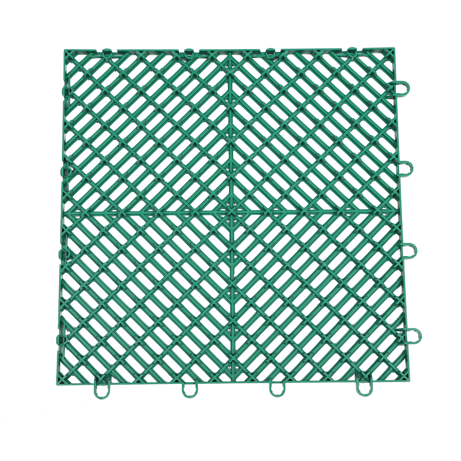New Interlocking Garage Floor Tiles 50 PCS Deck 12″x12″ Snow Water Drainage