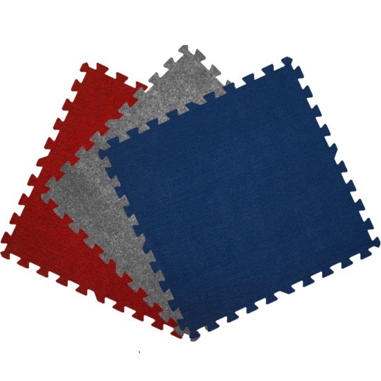 carpet top interlocking mats 100 sq ft blue trade show puzzle tiles floor mat