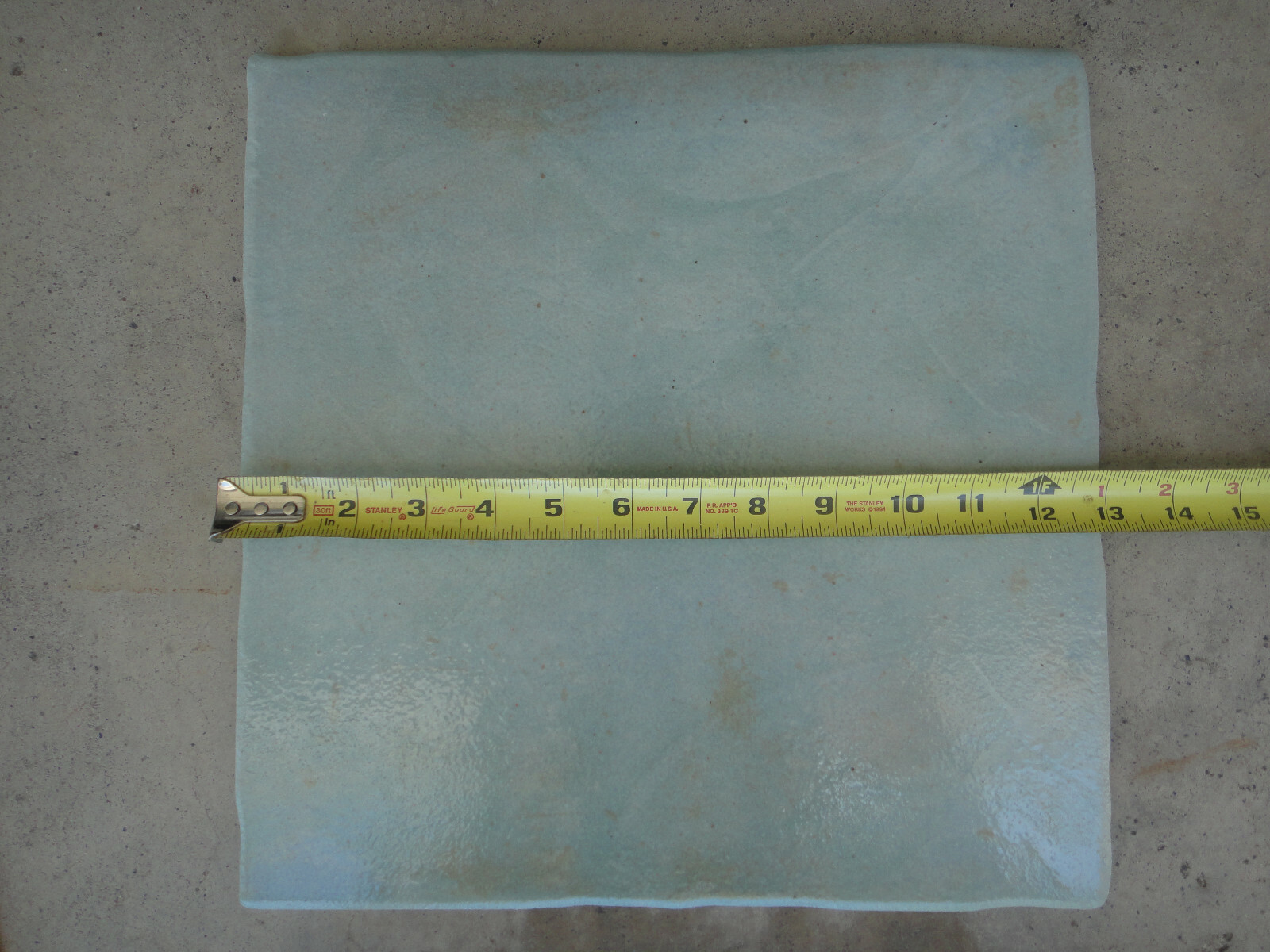 40 Perfectly Imperfect Italian Glazed Porcelain Floor Tiles 13×13 Made in Italy