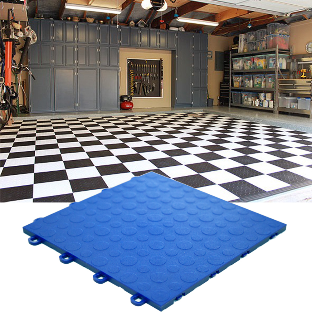 Basement Floor Tiles Coin Royal Blue – USA MADE | SHIP FREE