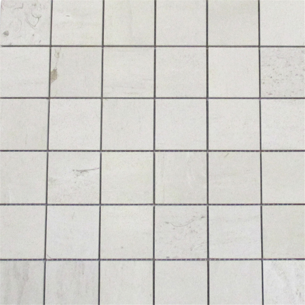 H25XH Golden Beach Moleanos Beige Limestone 2″ Square Grid Mosaic Tile Honed