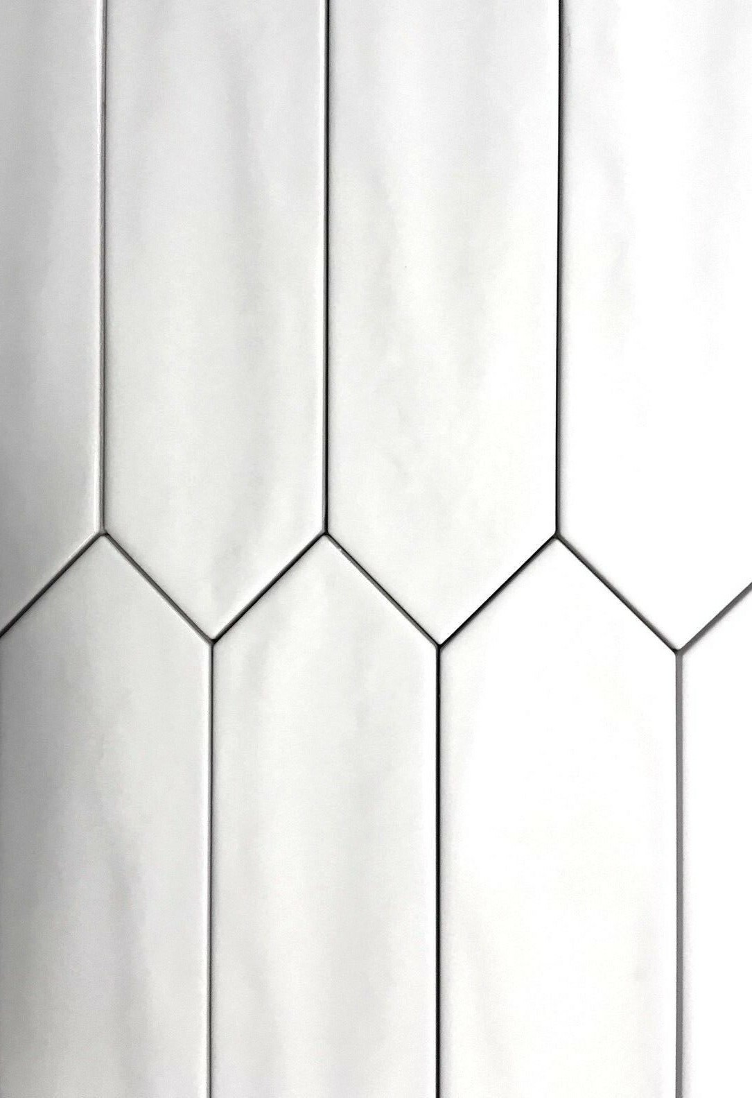 3×12 Modena Collection White Glazed Ceramic Tile Backsplash Decor Wall BOX OF 20