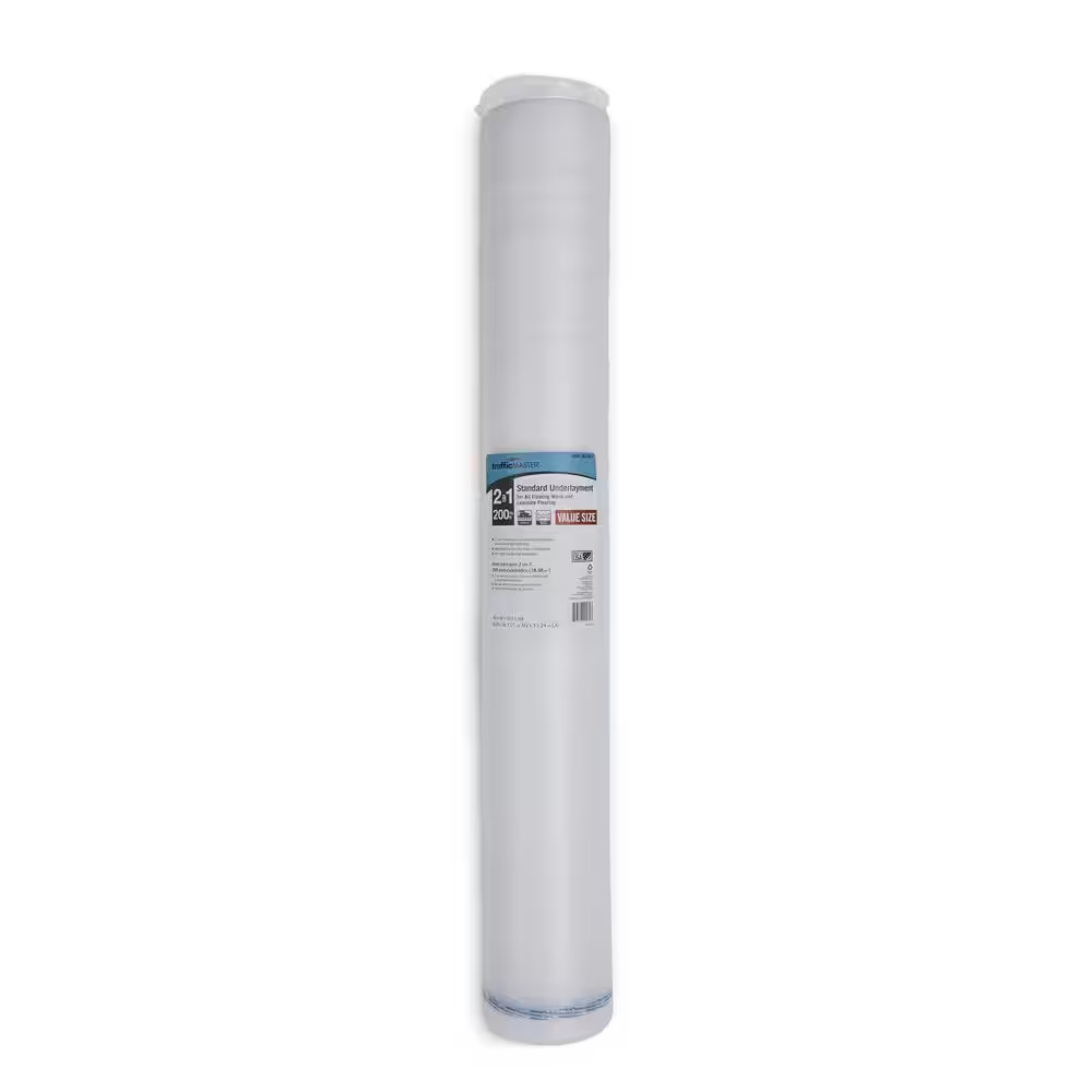 2-In-1 Standard 200 Sq. Ft. 48 In. X W 50 Ft. L X 2 Mm T Underlayment for Engine
