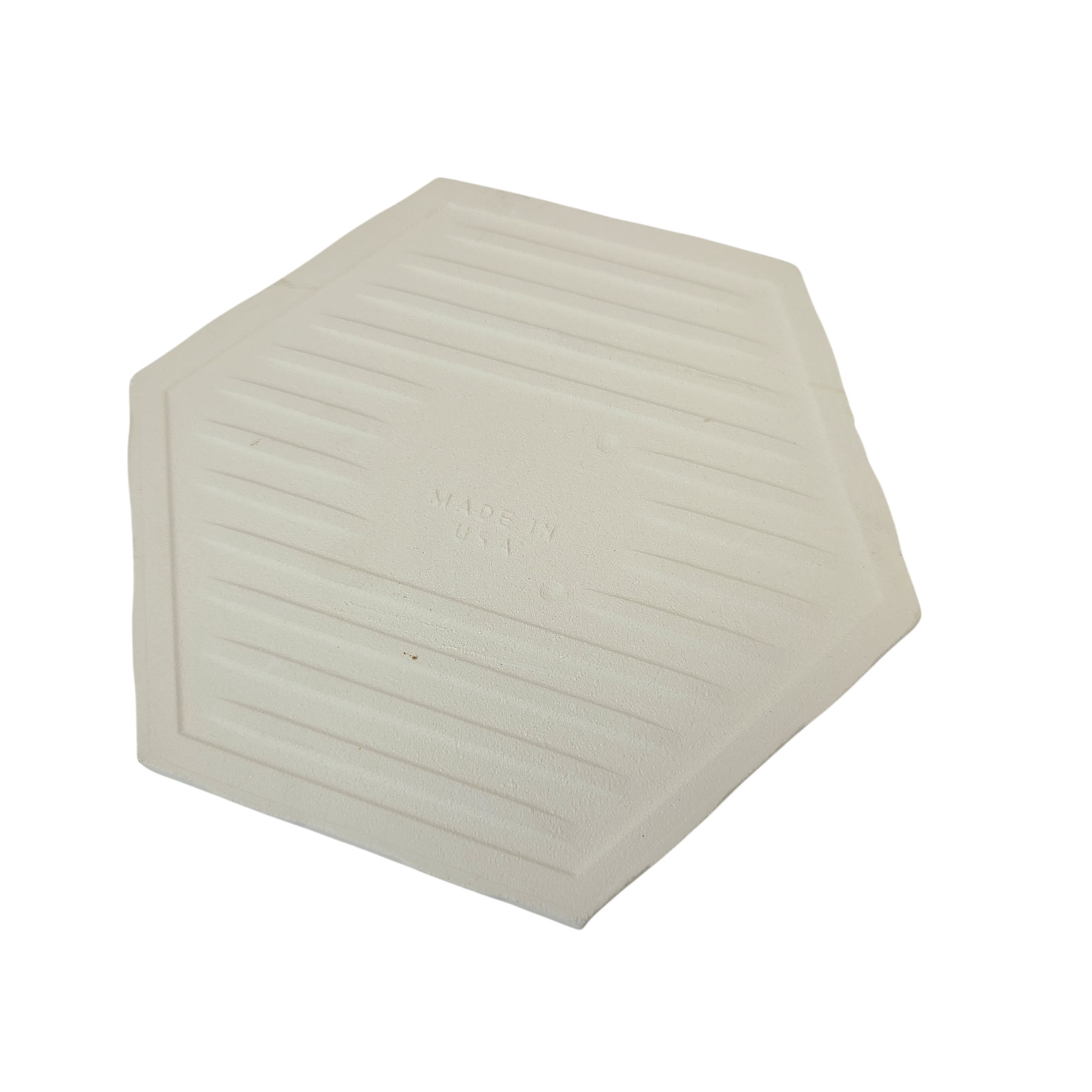 Beige Bone Almond Ceramic Tile Hexagon FT Subway Vintage Mid Century Crystalline
