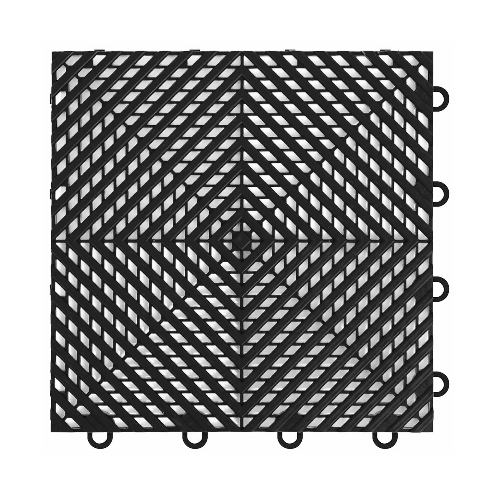 Nitro Tiles Vented by FlooringInc 12″ x 12″ Interlocking Garage Floor Tiles, …